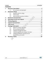 STP16CP05B1R Datasheet Page 2
