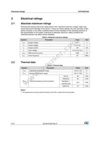 STP16CPC05PTR Datasheet Page 4