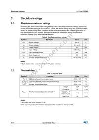 STP16CPPS05MTR Datasheet Page 4