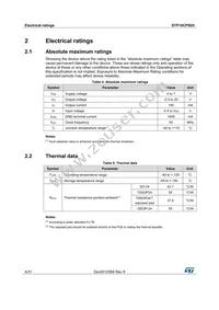 STP16CPS05M Datasheet Page 4