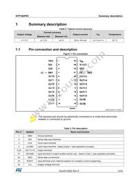 STP16DP05B1R Datasheet Page 3