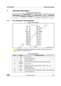 STP16DPPS05PTR Datasheet Page 3