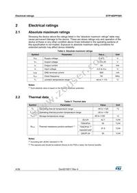 STP16DPPS05PTR Datasheet Page 4