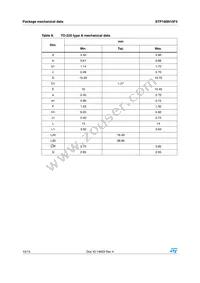 STP180N10F3 Datasheet Page 10