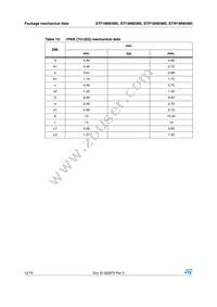 STP18N65M5 Datasheet Page 12