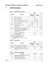 STP20NM50FP Datasheet Page 3