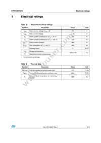 STP210N75F6 Datasheet Page 3