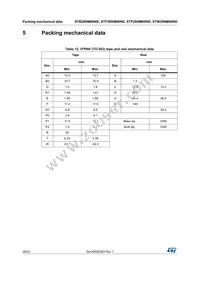 STP26NM60ND Datasheet Page 20