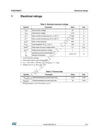 STP270N4F3 Datasheet Page 3