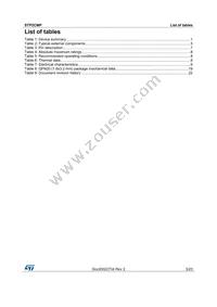 STP2CMPQTR Datasheet Page 3