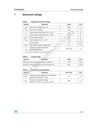 STP30NM30N Datasheet Page 3