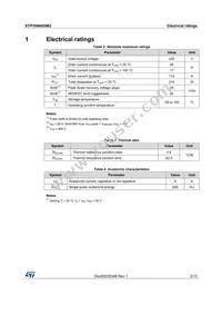 STP35N60DM2 Datasheet Page 3
