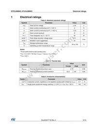 STP3LN80K5 Datasheet Page 3