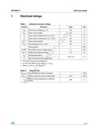 STP40NF12 Datasheet Page 3