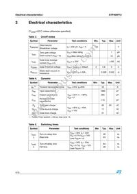 STP40NF12 Datasheet Page 4