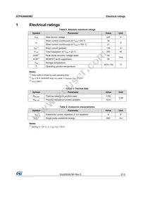 STP43N60DM2 Datasheet Page 3
