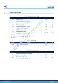 STP46N60M6 Datasheet Page 2