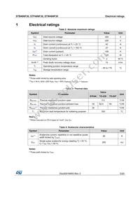 STP46NF30 Datasheet Page 3