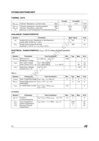 STP4NB100 Datasheet Page 2