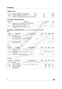 STP50NE08 Datasheet Page 2