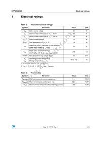 STP52N25M5 Datasheet Page 3