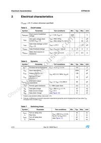STP5N120 Datasheet Page 4