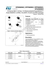 STP5N95K3 Cover