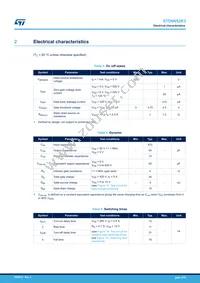 STP6N52K3 Datasheet Page 3