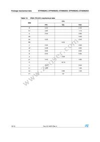 STP6N62K3 Datasheet Page 16