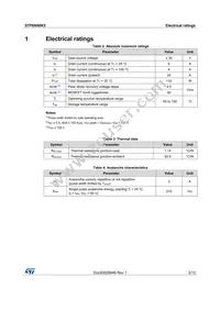 STP6N90K5 Datasheet Page 3