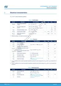 STP7N52DK3 Datasheet Page 3