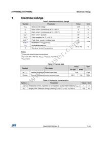 STP7N65M2 Datasheet Page 3