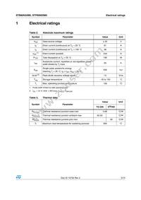 STP80N20M5 Datasheet Page 3