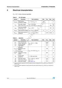 STP80N20M5 Datasheet Page 4