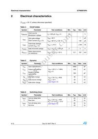 STP80N70F4 Datasheet Page 4