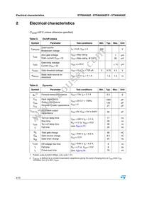 STP8NK80ZFP Datasheet Page 4