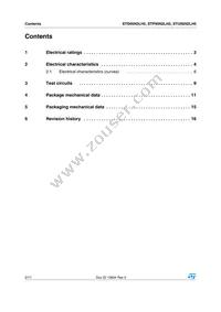 STP95N2LH5 Datasheet Page 2