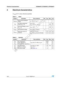 STP95N4F3 Datasheet Page 4
