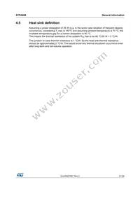 STPA008-QIX Datasheet Page 21