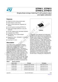 STPM14ATR Datasheet Cover