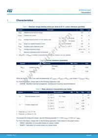 STPS10120CFP Datasheet Page 2