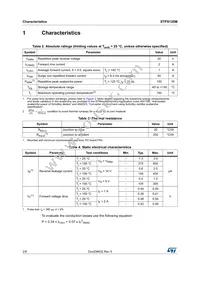 STPS120M Datasheet Page 2