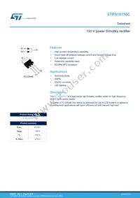 STPS16150CR Datasheet Cover