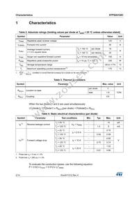 STPS20120CT Datasheet Page 2