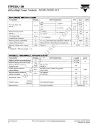 STPS20L15D Datasheet Page 2