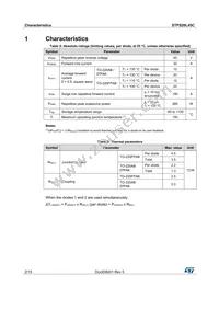 STPS20L45CG Datasheet Page 2