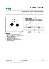 STPS20LCD80CB-TR Cover