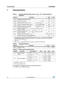 STPS20SM60D Datasheet Page 2