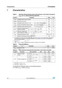 STPS20SM60ST Datasheet Page 2