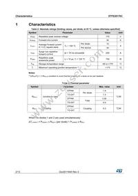 STPS30170CG Datasheet Page 2
